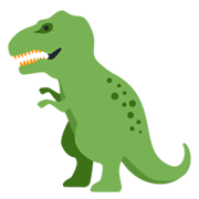Emoji 🦖 T-Rex su Twitter Twemoji 13.1.