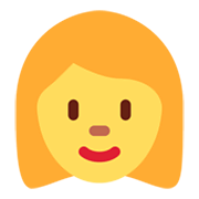 Emoji 👩 Donna su Twitter Twemoji 13.1.