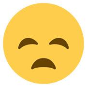 😞 Emoji enttäuschtes Gesicht Twitter Twemoji 14.0.