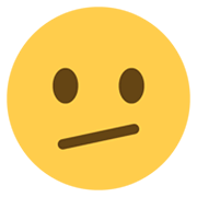 🫤 Emoji Gesicht Mit Schrägem Mund Twitter Twemoji 14.0.