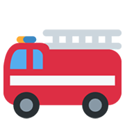 🚒 Emoji Feuerwehrauto Twitter Twemoji 14.0.