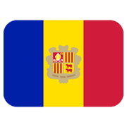 Bandera: Andorra Twitter Twemoji 14.0.