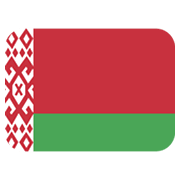 Bandera: Bielorrusia Twitter Twemoji 14.0.