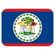 Flagge: Belize Twitter Twemoji 14.0.