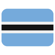 Bandera: Botsuana Twitter Twemoji 14.0.