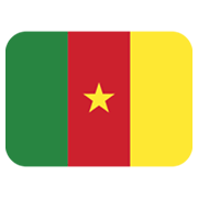 Bandera: Camerún Twitter Twemoji 14.0.