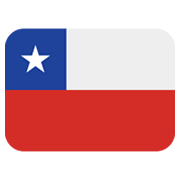 Bandera: Chile Twitter Twemoji 14.0.