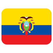 Drapeau : Équateur Twitter Twemoji 14.0.