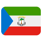 Bandeira: Guiné Equatorial Twitter Twemoji 14.0.