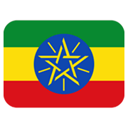 Bandiera: Etiopia Twitter Twemoji 14.0.