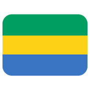 Bandiera: Gabon Twitter Twemoji 14.0.
