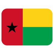 Drapeau : Guinée-Bissau Twitter Twemoji 14.0.