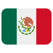 Bandera: México Twitter Twemoji 14.0.