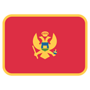 Bandeira: Montenegro Twitter Twemoji 14.0.