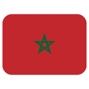 Drapeau : Maroc Twitter Twemoji 14.0.