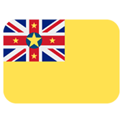 Bandera: Niue Twitter Twemoji 14.0.