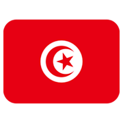 Drapeau : Tunisie Twitter Twemoji 14.0.
