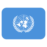 Bandera: Naciones Unidas Twitter Twemoji 14.0.