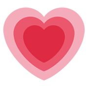💗 Emoji Corazón Creciente en Twitter Twemoji 14.0.