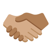 🫱🏽‍🫲🏾 Emoji Handschlag: mittlere Hautfarbe, mitteldunkle Hautfarbe Twitter Twemoji 14.0.
