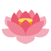 Émoji 🪷 Lotus sur Twitter Twemoji 14.0.