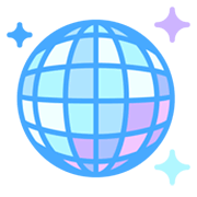 Emoji 🪩 Palla A Specchio su Twitter Twemoji 14.0.