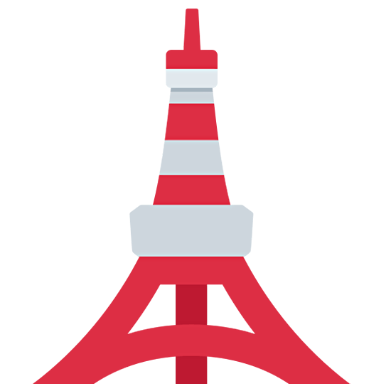 🗼 Emoji Torre De Tóquio na Twitter Twemoji 15.0.