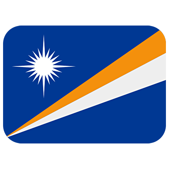 🇲🇭 Emoji Bandeira: Ilhas Marshall na Twitter Twemoji 15.0.
