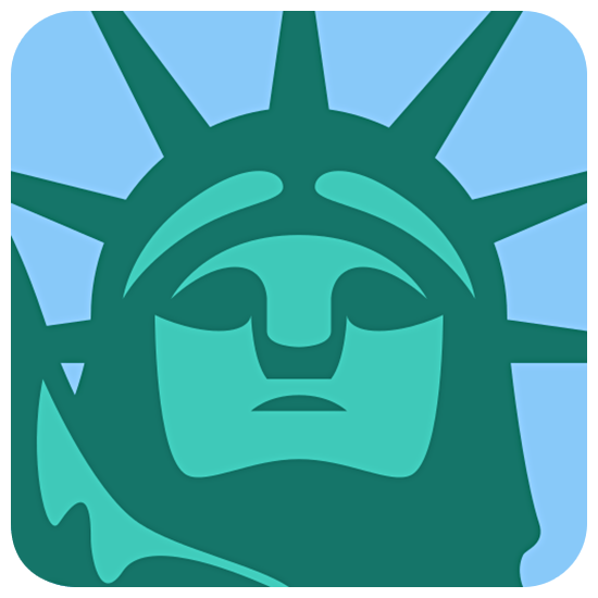 Emoji 🗽 Statua Della Libertà su Twitter Twemoji 15.0.