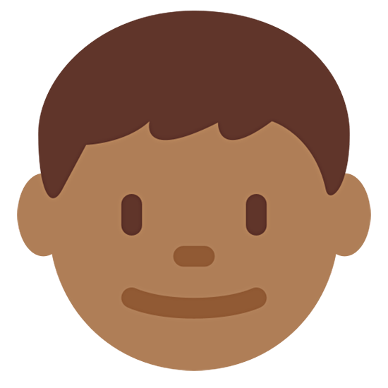 👦🏾 Emoji Junge: mitteldunkle Hautfarbe Twitter Twemoji 15.0.