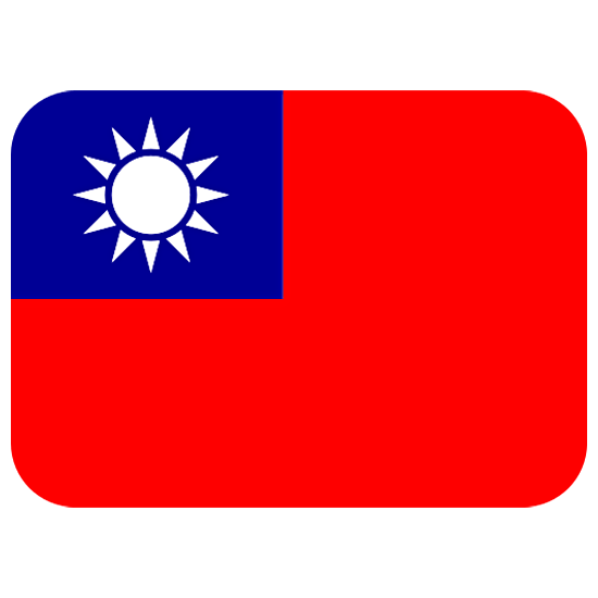 🇹🇼 Emoji Flagge: Taiwan Twitter Twemoji 15.0.