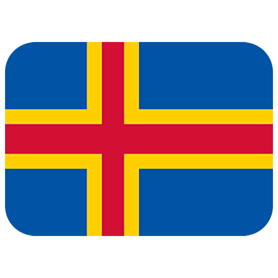 🇦🇽 Emoji Flagge: Ålandinseln Twitter Twemoji 15.0.