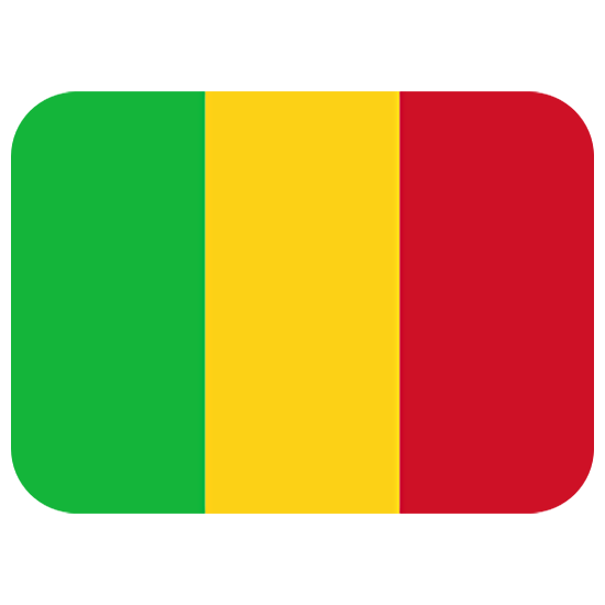 🇲🇱 Emoji Bandera: Mali en Twitter Twemoji 15.0.