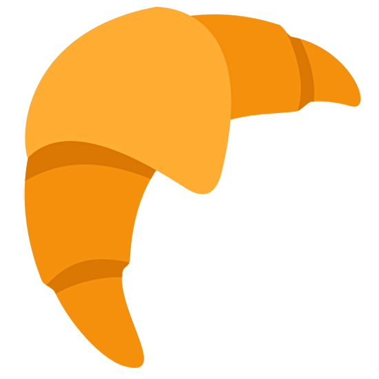 Emoji 🥐 Croissant su Twitter Twemoji 15.0.