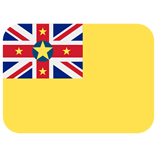 🇳🇺 Emoji Bandeira: Niue na Twitter Twemoji 15.0.