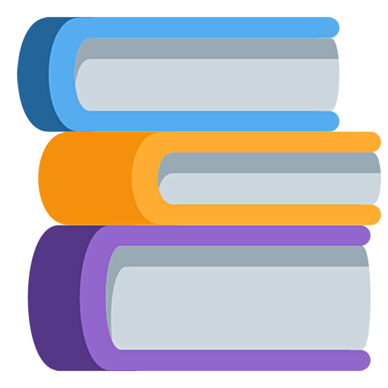 Emoji 📚 Libri su Twitter Twemoji 15.0.