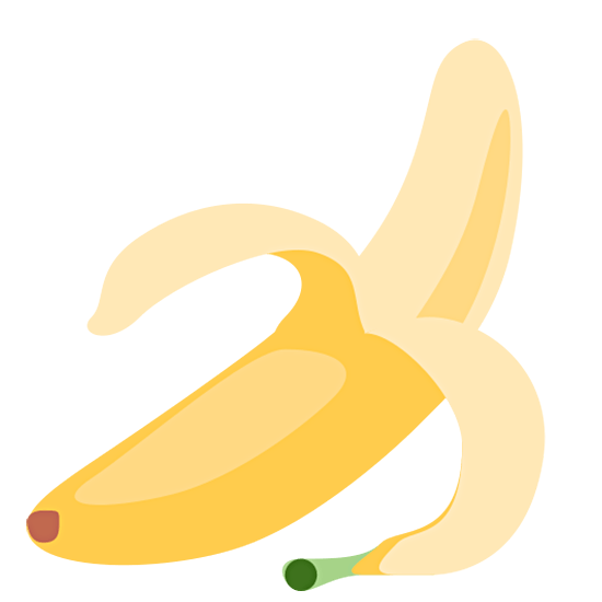 Emoji 🍌 Banana su Twitter Twemoji 15.0.