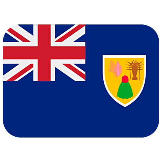 🇹🇨 Emoji Flagge: Turks- und Caicosinseln Twitter Twemoji 15.0.