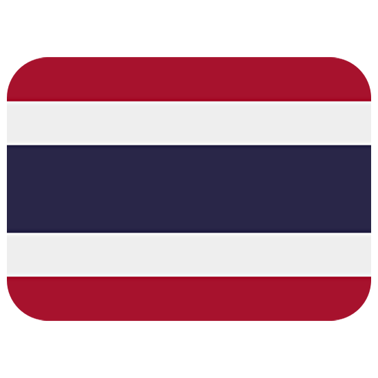 🇹🇭 Emoji Flagge: Thailand Twitter Twemoji 15.0.