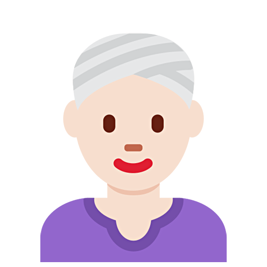 👳🏻‍♀️ Emoji Mujer Con Turbante: Tono De Piel Claro en Twitter Twemoji 15.0.