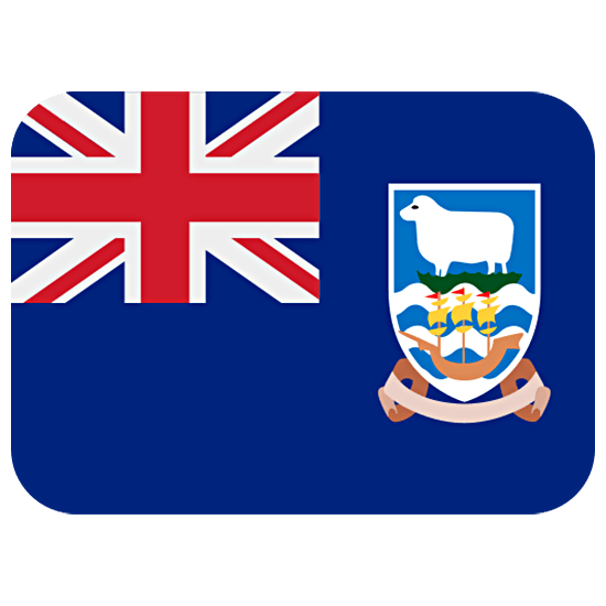 🇫🇰 Emoji Bandeira: Ilhas Malvinas na Twitter Twemoji 15.0.