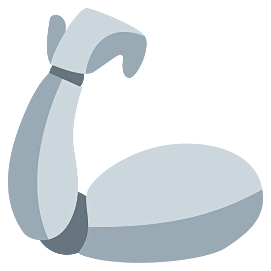 Emoji 🦾 Protesi Robotica Per Il Braccio su Twitter Twemoji 15.0.
