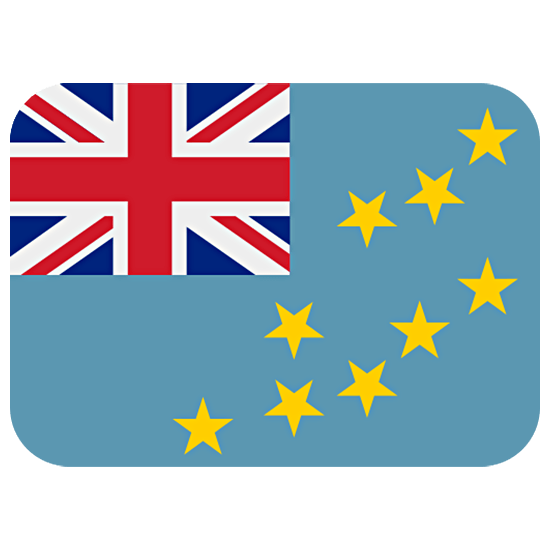 🇹🇻 Emoji Flagge: Tuvalu Twitter Twemoji 15.0.