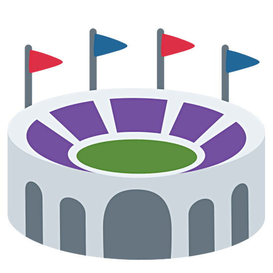 🏟️ Emoji Estádio na Twitter Twemoji 15.0.