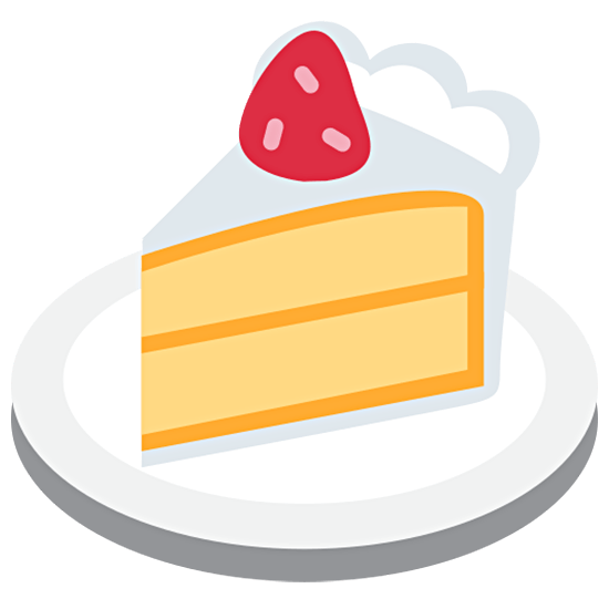 🍰 Emoji Torte Twitter Twemoji 15.0.