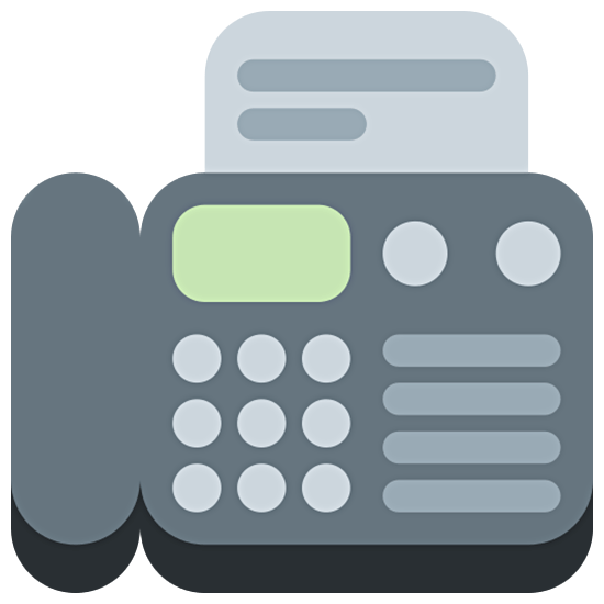 📠 Emoji Máquina De Fax en Twitter Twemoji 15.0.