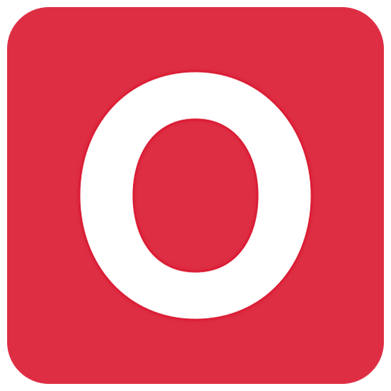 🅾️ Emoji Großbuchstabe O in rotem Quadrat Twitter Twemoji 15.0.
