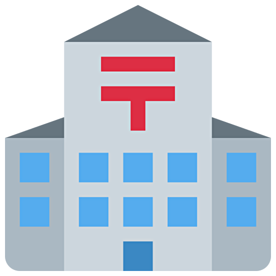 🏣 Emoji japanisches Postgebäude Twitter Twemoji 15.0.