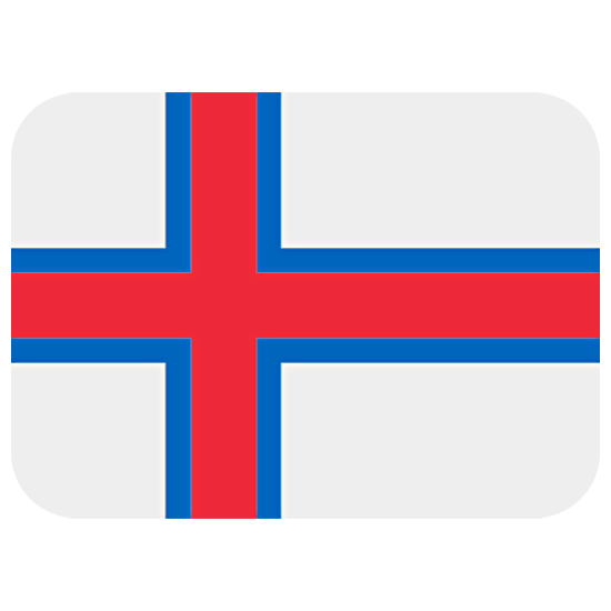 🇫🇴 Emoji Flagge: Färöer Twitter Twemoji 15.0.