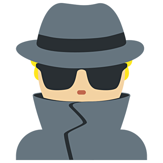 🕵🏼‍♂️ Emoji Detektiv: mittelhelle Hautfarbe Twitter Twemoji 15.0.